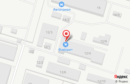 Девелоперская компания Lacerta Group в Калининском районе на карте