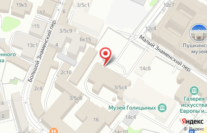 Пространство для общения и творчества Пушкинский.Youth на карте