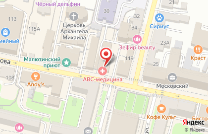 Торговая компания CERAGEM на улице Суворова на карте