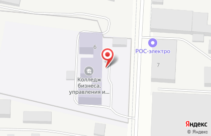 Уральский колледж бизнеса, управления и технологии красоты в Екатеринбурге на карте