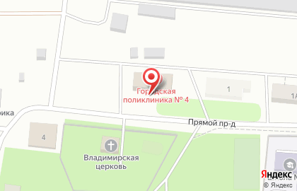 Городская поликлиника №4 в Петрозаводске на карте
