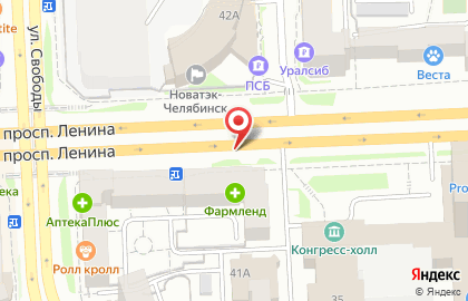 Салон мужской одежды Popolare на проспекте Ленина на карте