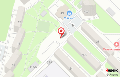 Автостоянка в Перми на карте