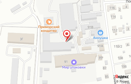 Торговая компания Мир Упаковки на улице Ленинградской на карте