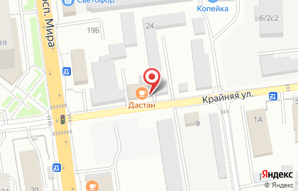 Продуктовый маркет в Южно-Сахалинске на карте