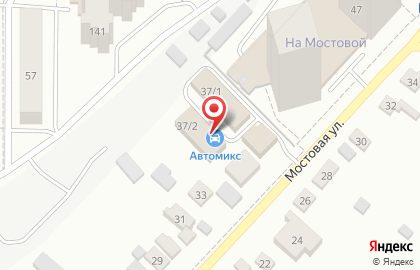 Автомойка Автомикс в Ленинском районе на карте