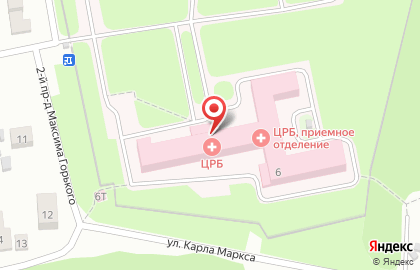 Павлово-посадская Центральная Районная Больница на карте