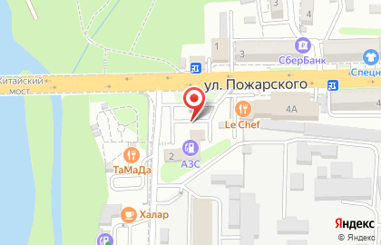 Компания по чистке ковров на улице Пожарского на карте