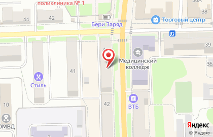 Салон-магазин City Мебель на улице Беклемищева, 40 в Узловой на карте