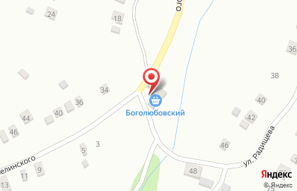 Магазин Боголюбовский на карте