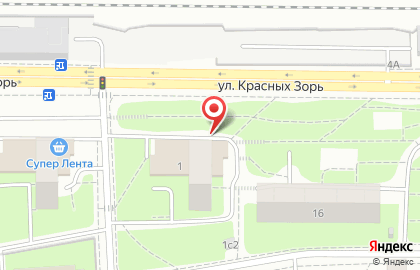 Пансионат Почта России на улице Багрицкого на карте