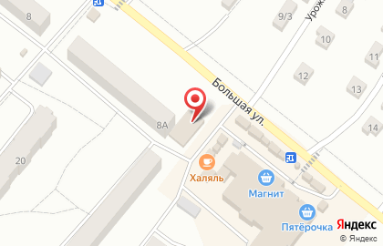 Магазин Мясной дом на Большой улице на карте