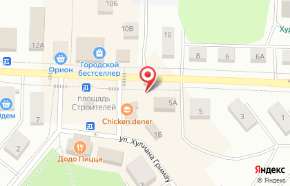 Салон цветов Крона на улице Бочкина в Дивногорске на карте