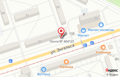 Почта Банк в Волгограде на карте