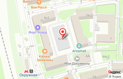 Моэк в Москве на карте