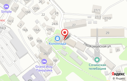 Компания Фасадстрой на Первомайской улице на карте