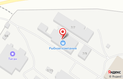 Кузнецкая рыбная компания в Заводском районе на карте