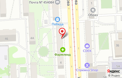 Центр слуха Аудиале в Калининском районе на карте