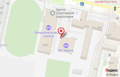 Региональный центр спортивной подготовки на карте