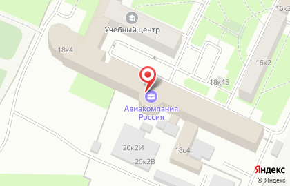 Дом культуры авиаработников на карте