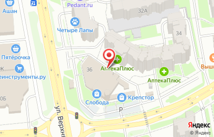 Магазин во Владимире на карте