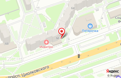 Магазин разливных напитков Хмель & Solod на проспекте Циолковского на карте