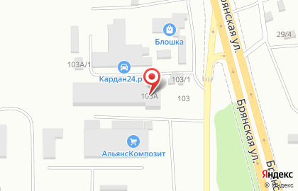 Компания по продаже черного и цветного металлопроката АльфаМеталл в Октябрьском районе на карте