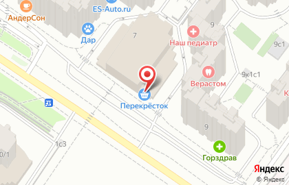 Ремонтная мастерская Expert-Time на метро Тропарёво на карте