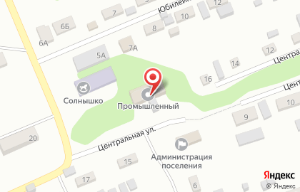 Сельскохозяйственное предприятие Промышленный на карте