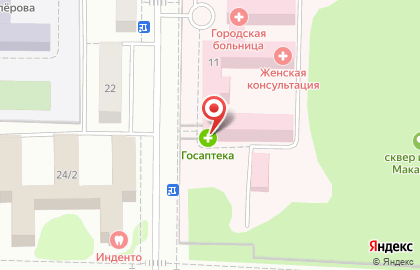 Государственная аптека Мособлмедсервис на улице Дзержинского на карте