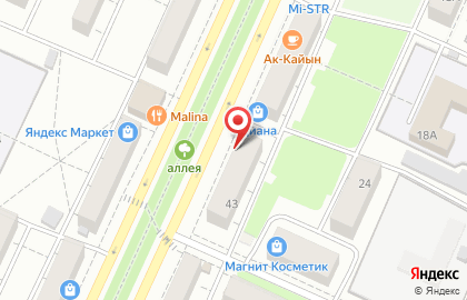 Ломбард Топаз-л на проспекте Ленина на карте