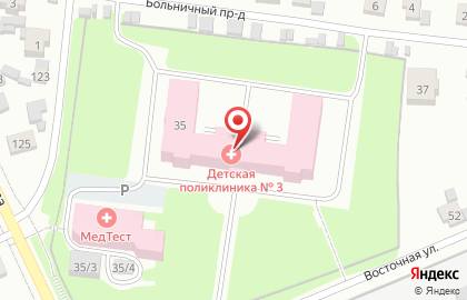Планета Малышей на Восточной улице на карте
