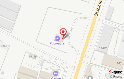 АЗС в Кургане на карте