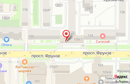 Магазин запчастей для ноутбуков и планшетов Архимед на проспекте Фрунзе на карте
