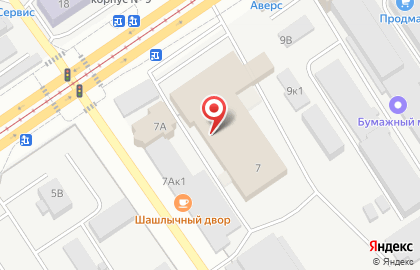 ООО АРС на Заводском шоссе на карте