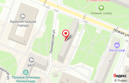 Салон красоты Флирт на карте