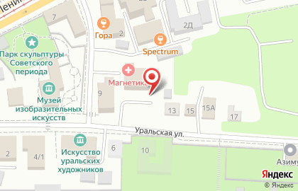 Строительная компания Стройкомфорт в Екатеринбурге на карте