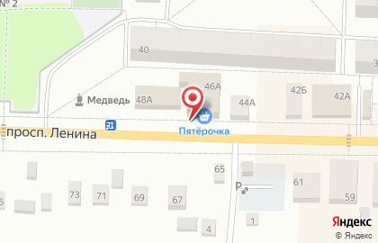Сруб Клуб на проспекте Ленина на карте