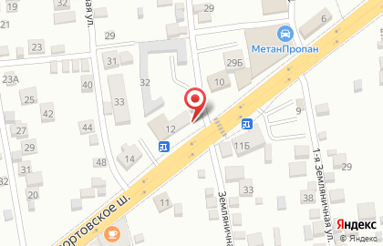 Автокомплекс на Аэропортовском шоссе на карте