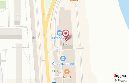 Спортивный магазин Спортмастер на улице Мамонтовская в Нефтеюганске на карте