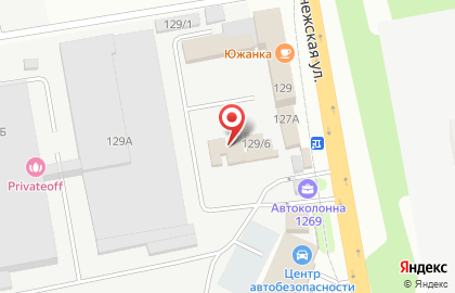 Автомагазин Сакура в Железнодорожном районе на карте