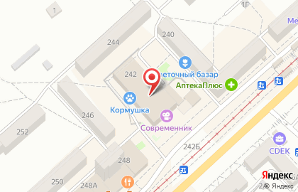 Кафе быстрого питания Чудо Улей на Комсомольской улице, 242 на карте