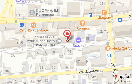 Управление муниципального имущества Администрации муниципального образования г. Астрахань в Астрахани на карте