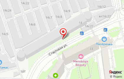 Сервисный центр Kuppersberg на Стартовой улице на карте