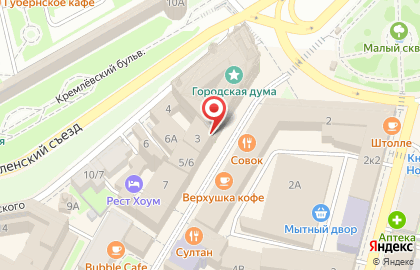 Отделение банка СберБанк России на Большой Покровской улице на карте