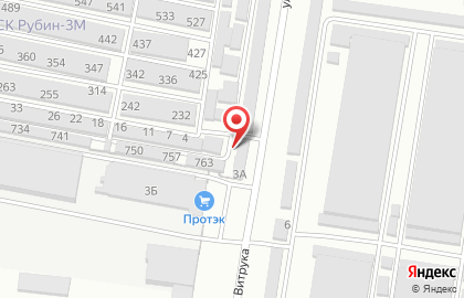 Гаражный кооператив Рубин-3М на карте