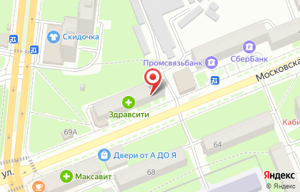 Аптека Будь Здоров во Владимире на карте