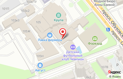 Магазин учебной литературы для автошкол на проспекте Обуховской Обороны на карте