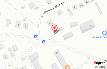 Шиномонтажная мастерская в Уфе на карте