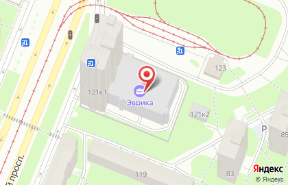 Паркинг Эврика на карте